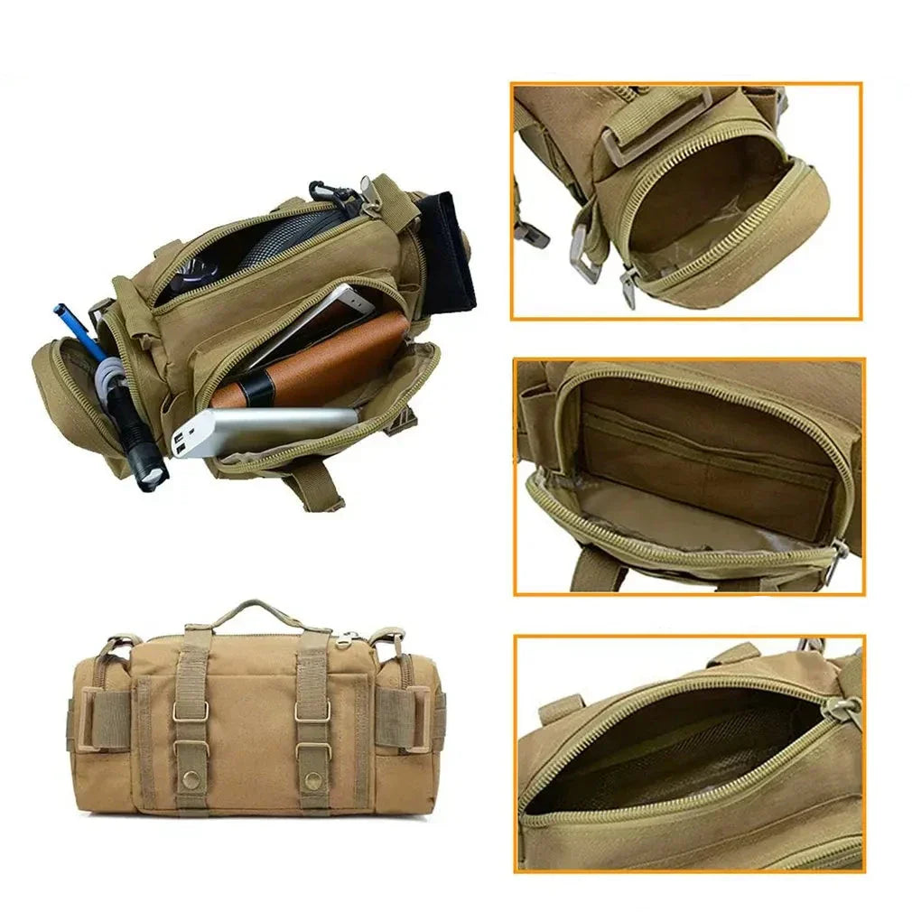 Gerardo | Nylon olkalaukku ulkoilmatyömatkoille, vyölaukku