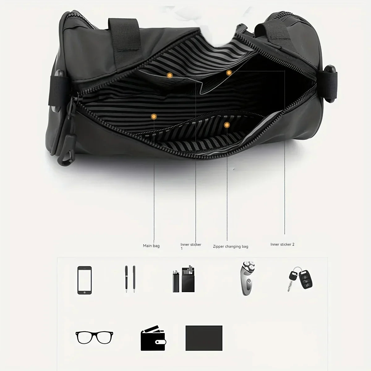 Jayson | Miesten vedenpitävä matka olkalaukku