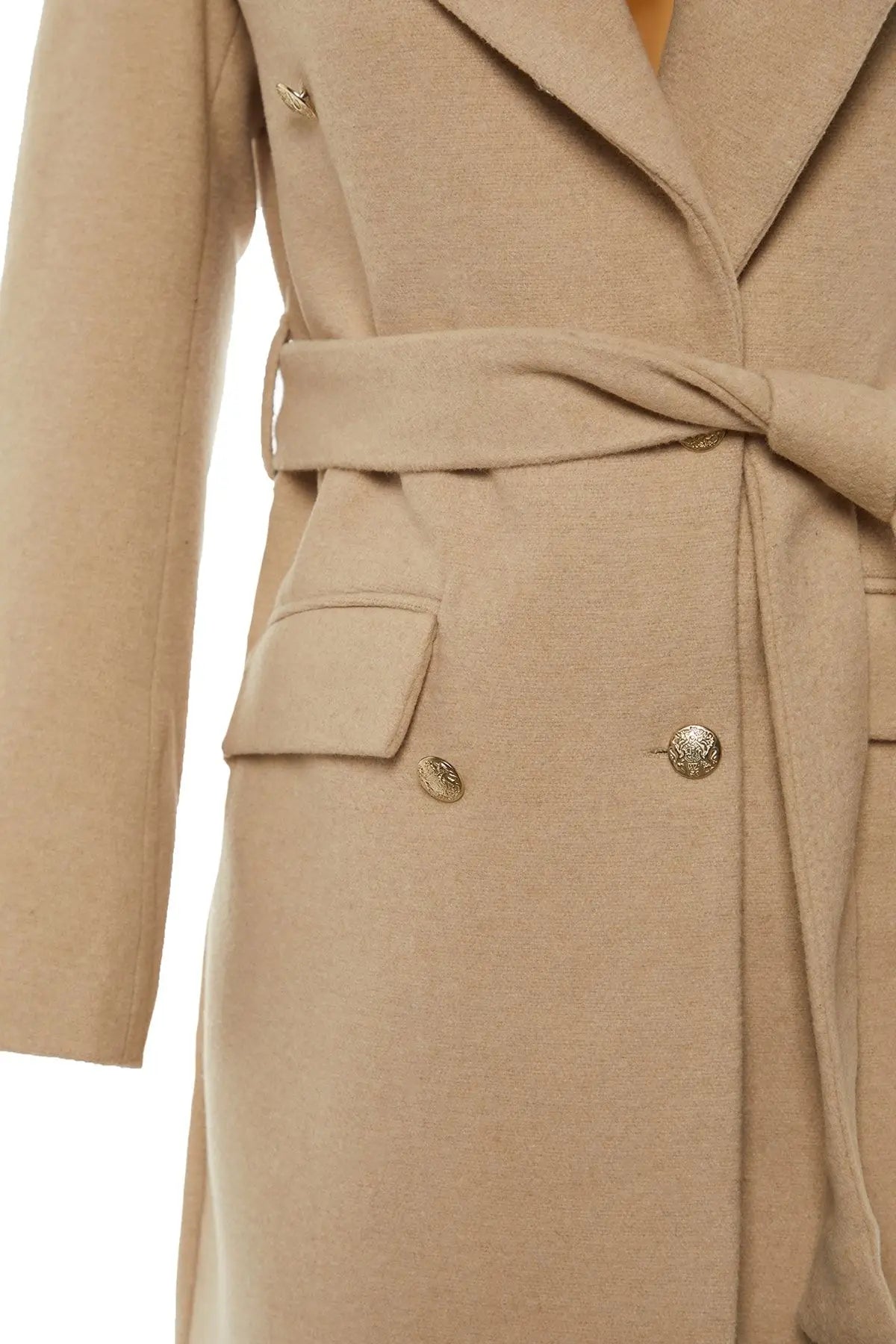 Loryna | Elegant Double-Breasted Coat