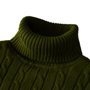 David | Casual turtleneck with chic pattern