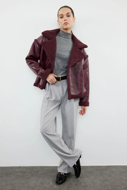 Aria | Veste en Simili Cuir