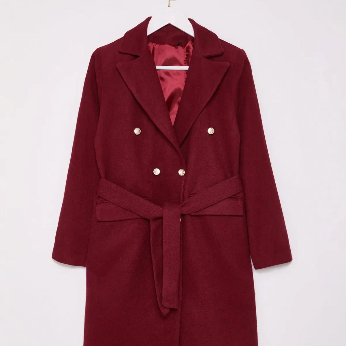Loryna | Elegant Double-Breasted Coat