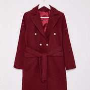 Loryna | Elegant Double-Breasted Coat