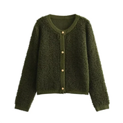 Alma | Gilet en Teddy pour femmes confortable et élégant pour l'hiver