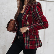 ABBEY | Elegant rutete blazer