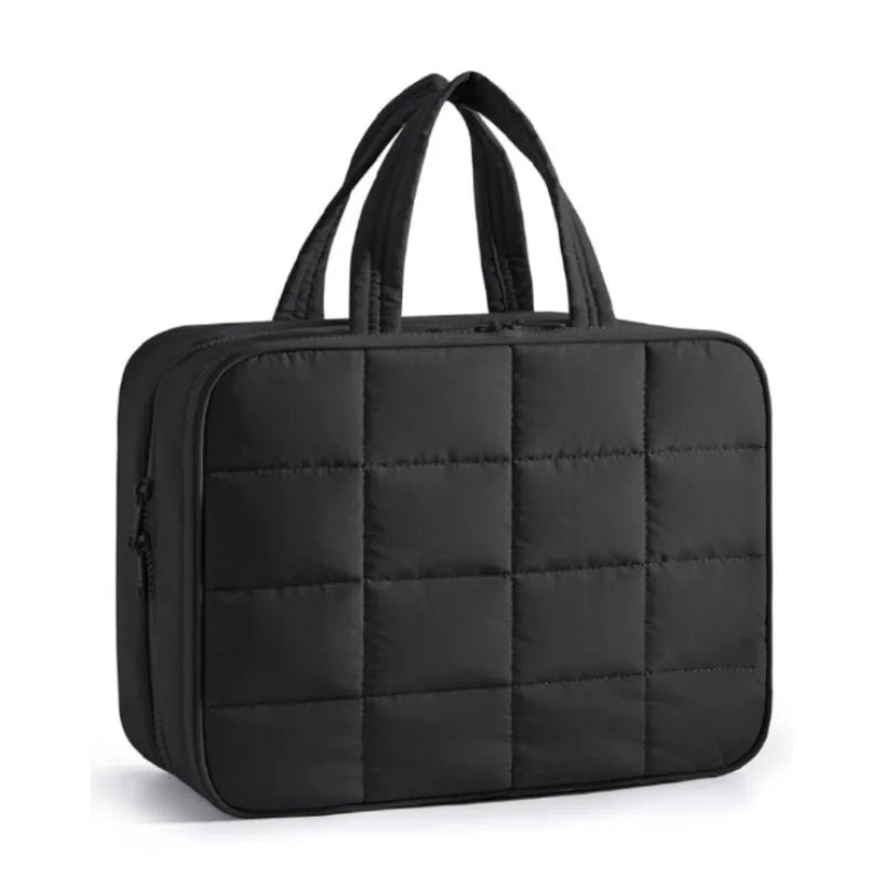 Kenya | Travel Makeup Bag with Jewelry Organizer