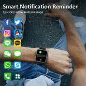 Smartwatch avec tension artérielle et tracker de fitness 3
