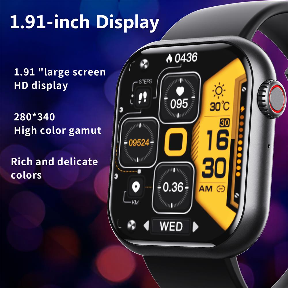 Smartwatch avec tension artérielle et tracker de fitness 5