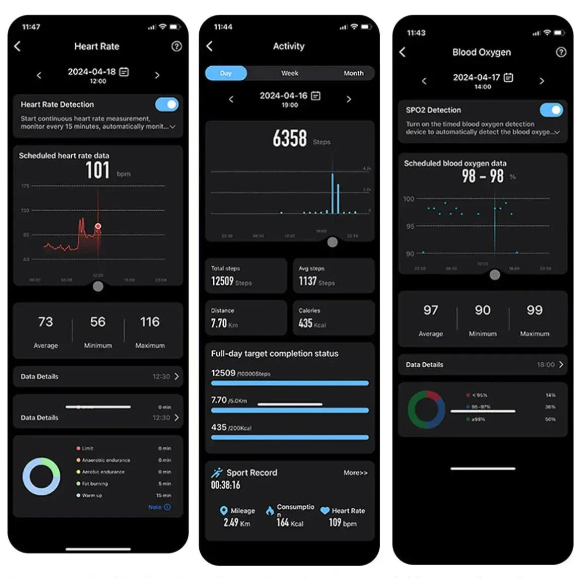 SportSync Water-Density Smart Ring avec mode multi-sport 2