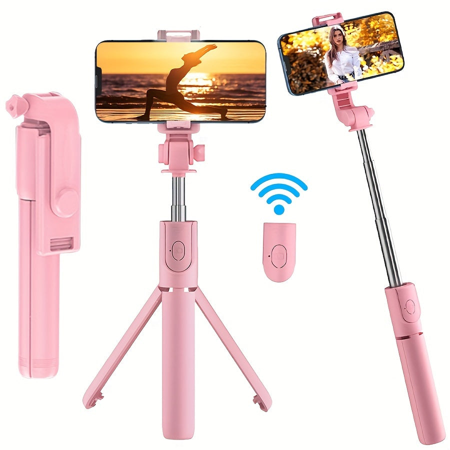 Stick Selfie flexible avec télécommande sans fil et rotation à 360 ° - Polonaux selfies compacts pour iPhone et voyage 0