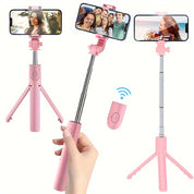Stick Selfie flexible avec télécommande sans fil et rotation à 360 ° - Polonaux selfies compacts pour iPhone et voyage 5