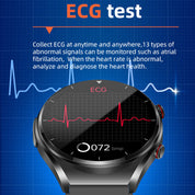 Sugraphe sanguin en un clic | Glucose de la pression artérielle EKG | EKG HRV Heart Frequency Monitor Health Smart Watch 7