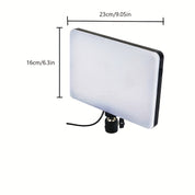 Support de lumière LED réglable pour la photographie et la vidéo - 1,1 m de hauteur, un trépied en aluminium robuste avec lampe 2