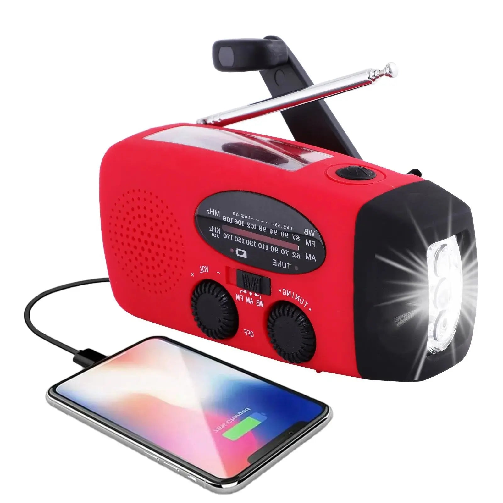 SurvivalWave - Radio d'urgence multifonctionnelle 0