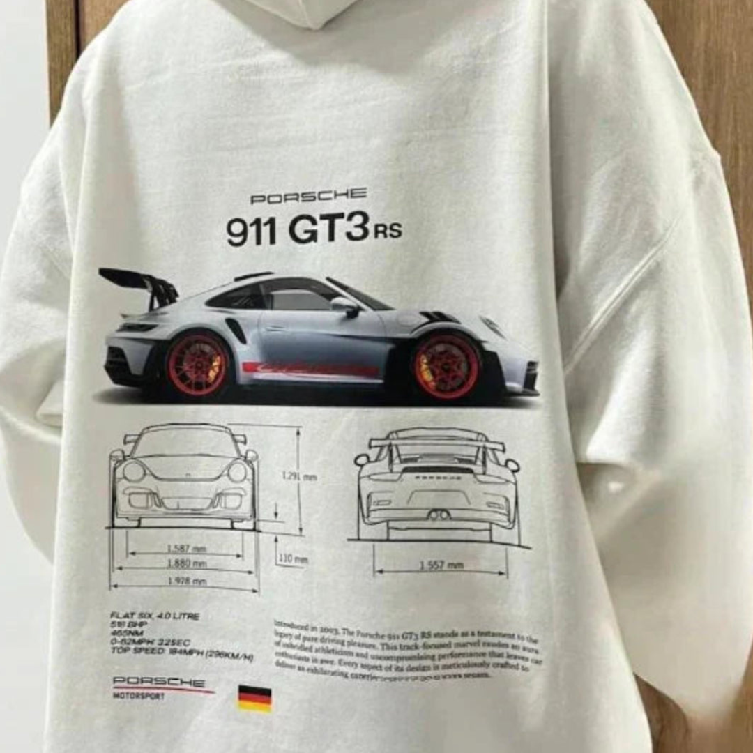 Sweat à capuche chaud imprimé pour homme | Grande taille 1