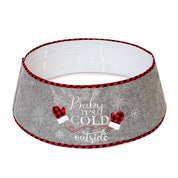 Tablier décoratif pour sapin de Noël, à la fois tendance et simple 0