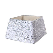 Tablier sapin de Noël à paillettes et base décorative 2