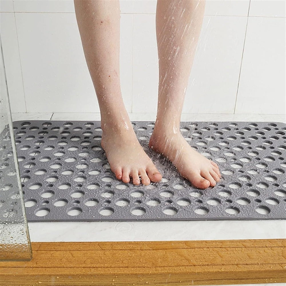 Tapis de douche anti-retournement - Anigrip - Antibactérien, hygiénique et durable 2