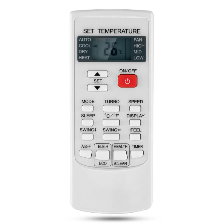 Télécommande de climatiseur multimarque – Contrôleur universel de climatisation à configuration rapide | Remplacement pratique | Pour la maison et le travail 0