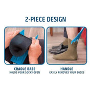 Tiche d'aide à chaussette facile et facile à compression 1