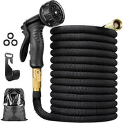 Tuyau d'eau de jardin extensible de 100 pieds 0
