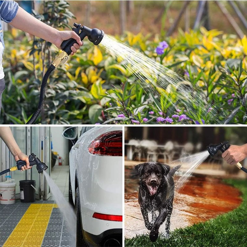 Tuyau d'eau de jardin extensible de 100 pieds 1