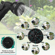 Tuyau d'eau de jardin extensible de 100 pieds 3