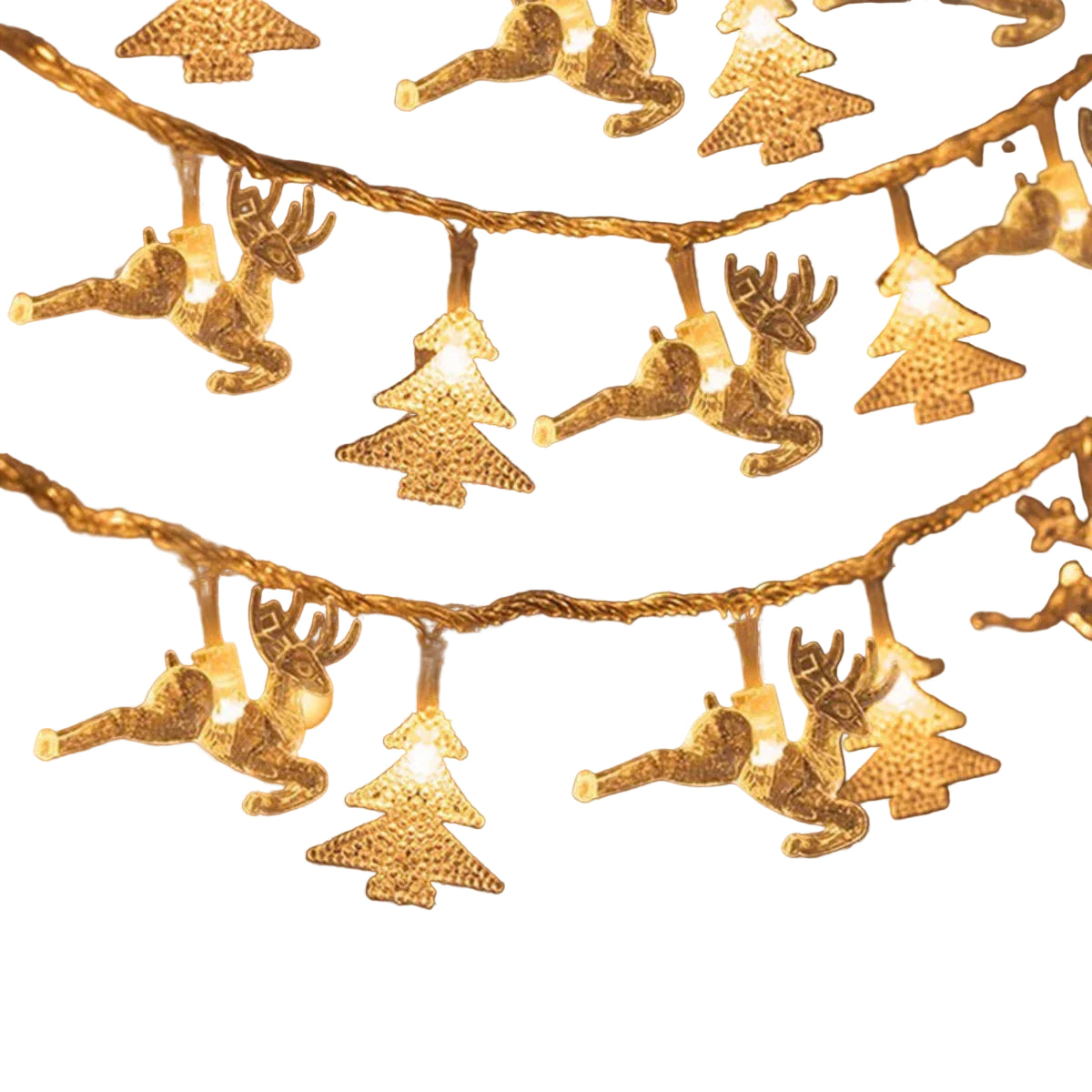 TwinkleStar – Guirlande lumineuse LED blanc chaud pour décorer le sapin de Noël 4