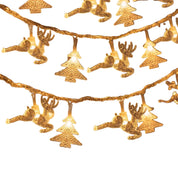 TwinkleStar – Guirlande lumineuse LED blanc chaud pour décorer le sapin de Noël 4