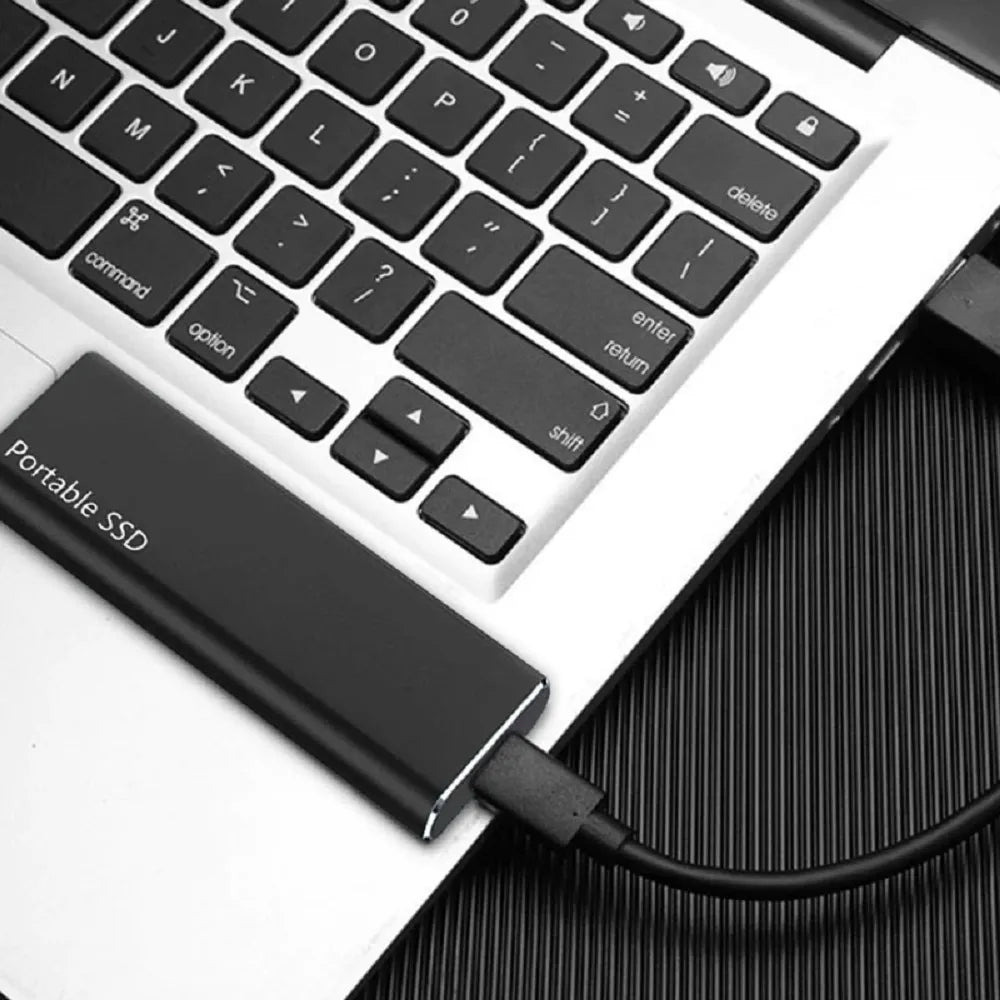 Ultra mince 4 TB TB Solution de mémoire USB-C compatible USB-C compatible pour la transmission et la durabilité des fichiers rapides 2