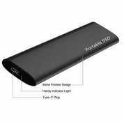 Ultra mince 4 TB TB Solution de mémoire USB-C compatible USB-C compatible pour la transmission et la durabilité des fichiers rapides 5
