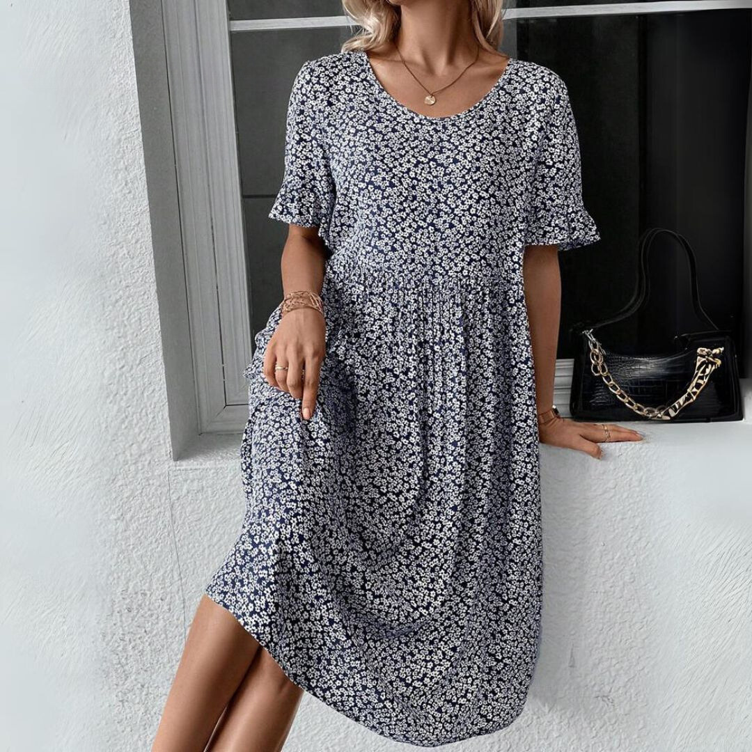 NOLA | Elegant Polka Dot Dress