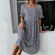 NOLA | Elegant Polka Dot Dress