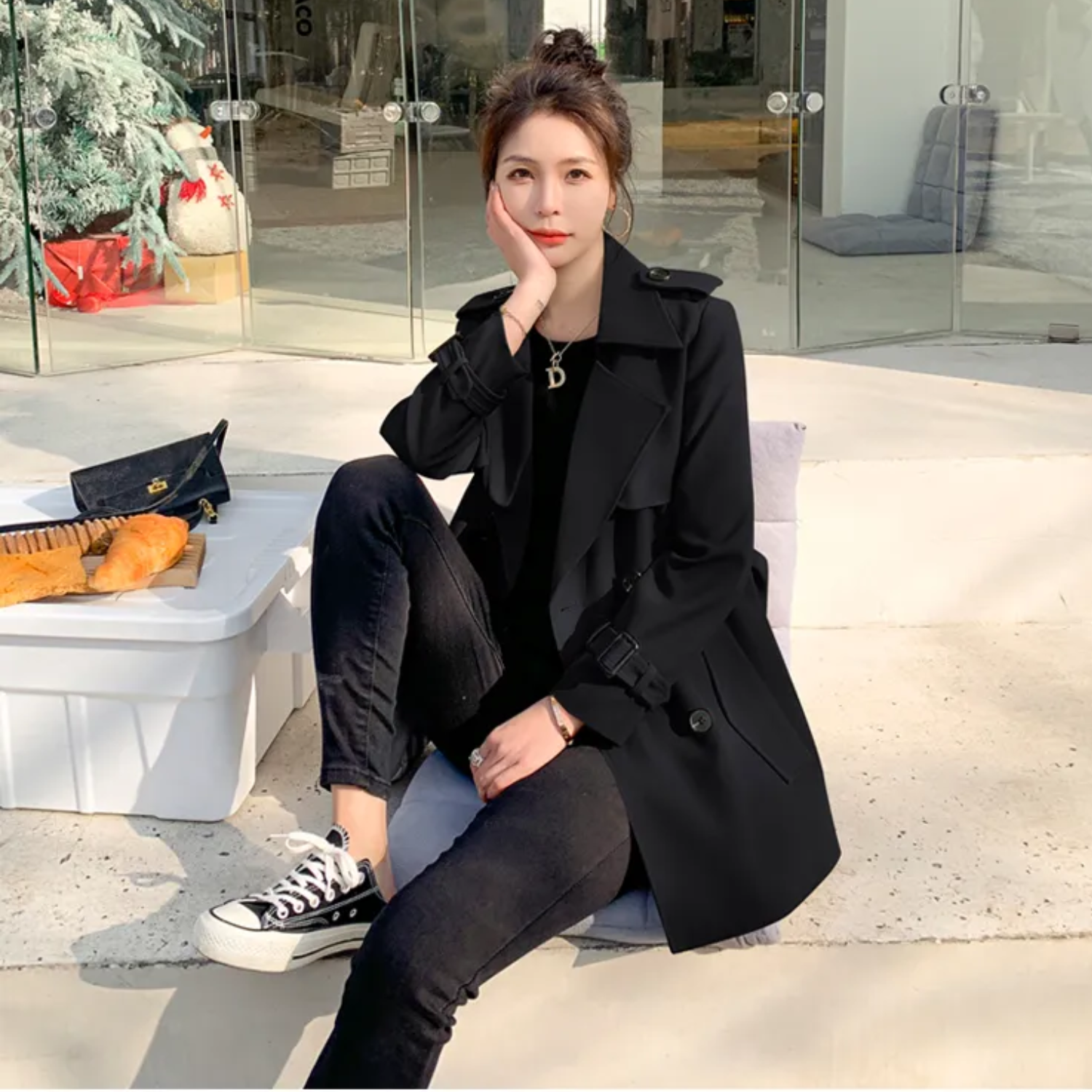 Milan | Casual trench coat for women