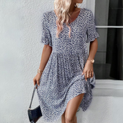 NOLA | Elegant Polka Dot Dress