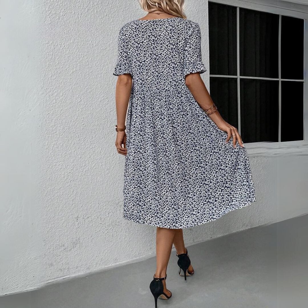 NOLA | Elegant Polka Dot Dress