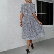 NOLA | Elegant Polka Dot Dress