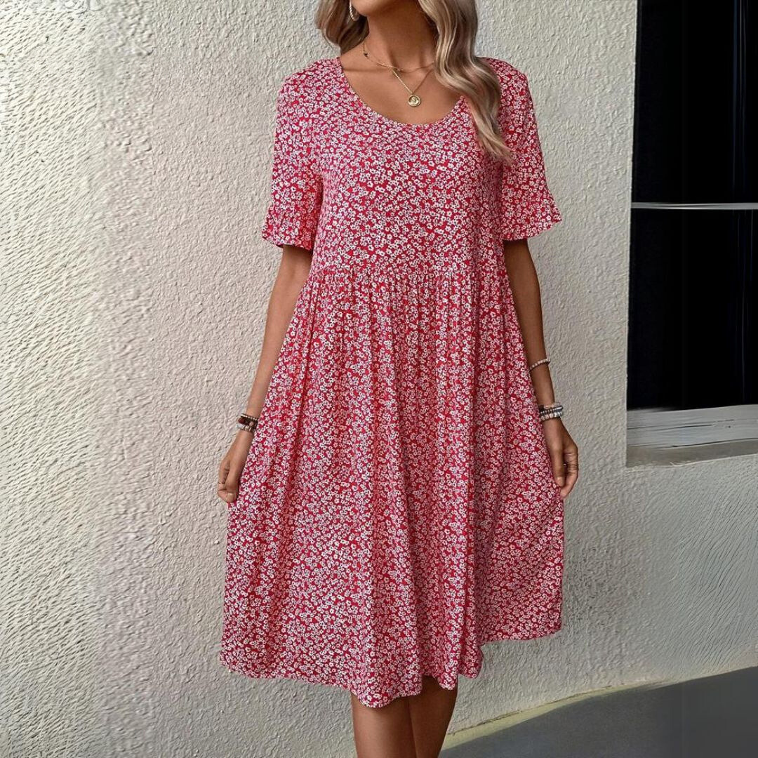 NOLA | Elegant Polka Dot Dress