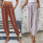 Lola | High-Waisted Printed Pants – Guaranteed Bohemian Vibe