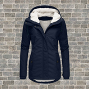 Winnie | Elegant and warm lined cotton coat
