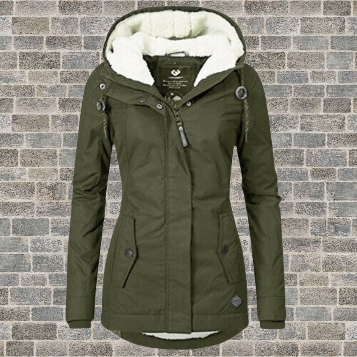 Winnie | Elegant and warm lined cotton coat