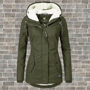 Winnie | Elegant and warm lined cotton coat