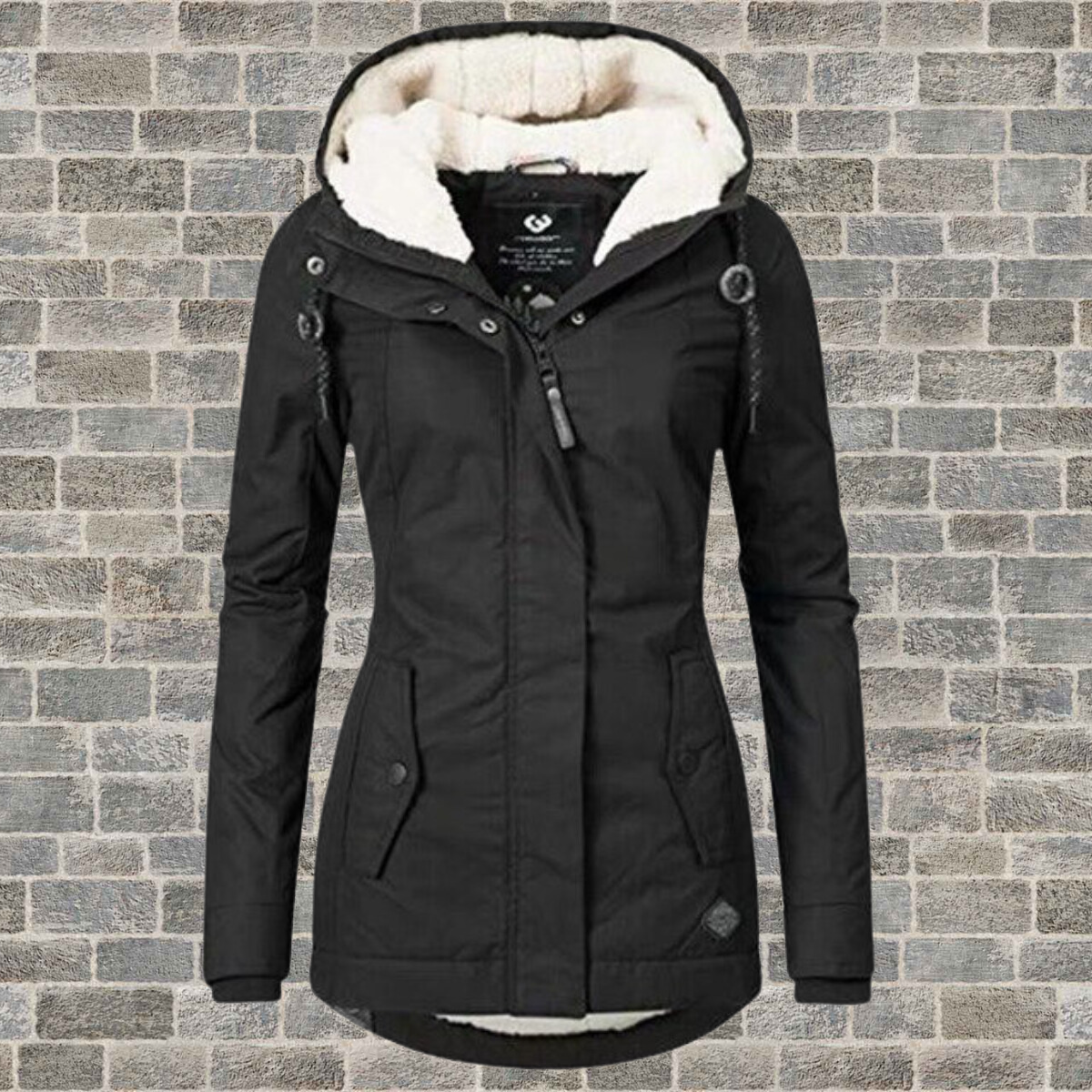 Winnie | Elegant and warm lined cotton coat