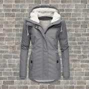 Winnie | Elegant and warm lined cotton coat