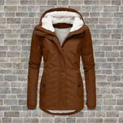 Winnie | Elegant and warm lined cotton coat