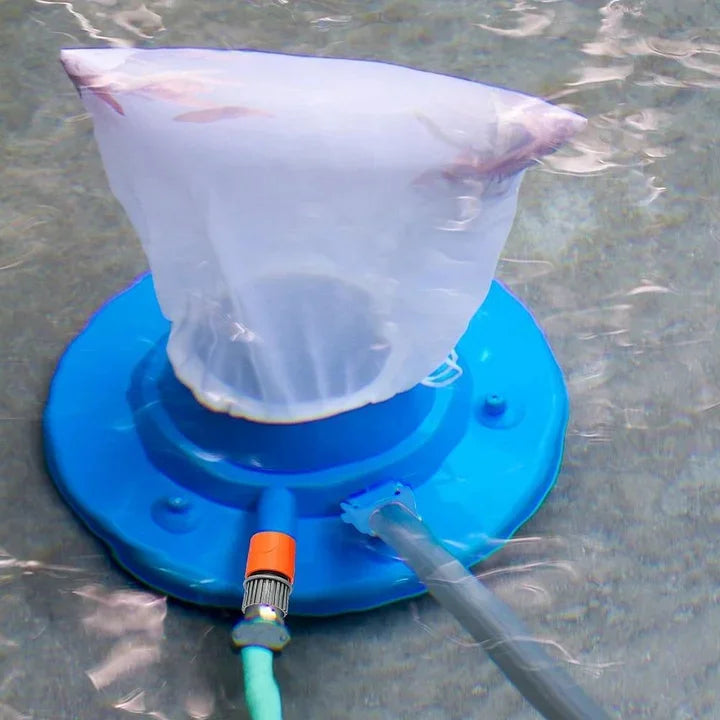 Vaguum des feuilles de piscine, grande paire de feuilles de piscine pour les piscines importées et hors sol (bleu) 3