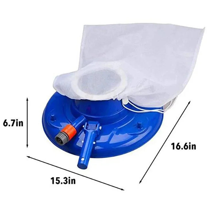 Vaguum des feuilles de piscine, grande paire de feuilles de piscine pour les piscines importées et hors sol (bleu) 6