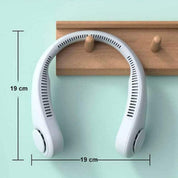 Ventilateur de cou portable avec une vitesse de vitesse réglable, conception légère pour le refroidissement mains libres, une longue durée de vie de la batterie 2