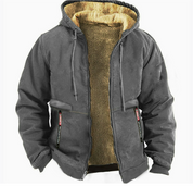 Veste à capuche chaude et confortable pour homme | Hiver 0