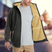 Veste à capuche chaude et confortable pour homme | Hiver 5